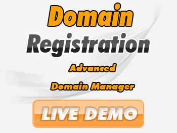 Half-price domain registration services